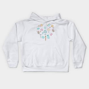 Zero waste love Kids Hoodie